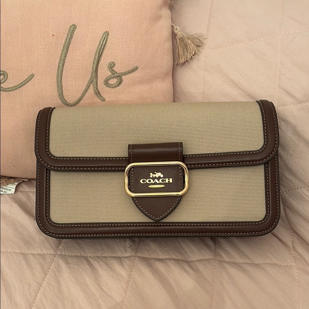 Coach Tan and Brown Women's Bag